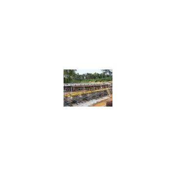Steel galvanized Cantilever dams, piers Climbing Formwork for retaining wall / cooling tower