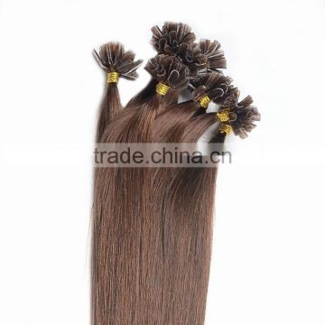 6A Remy Brazilian Unprocessed Hair Extension, Keratin U Tip Hair Extension