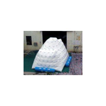 Beach Park,  Swimming Park 3 Sides Climbing Wall Inflatable Iceberg