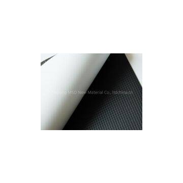 Frontlit Black Back Banner