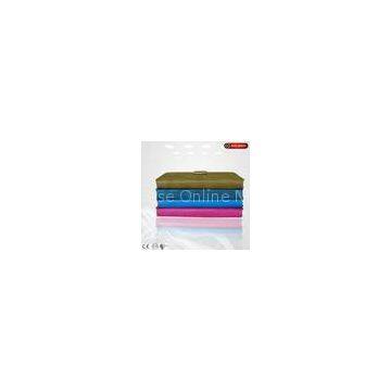 Note2 Anti - Dust Leather Samsung Mobile Phone Cases Tear  Resistant With Induction Windows