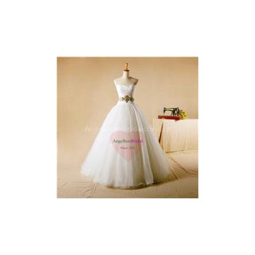 Organza Ball Gown Wedding Dresses WD1551