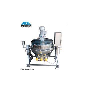 Gas Heating Cooking Mixer Jacketed Kettle (ACE-JCG-T1)