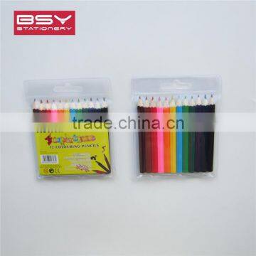 12 pcs mini colour pencil set