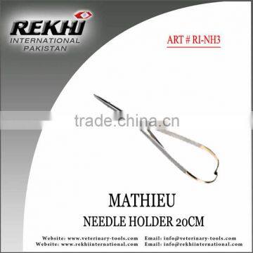 Mathieu Needle Holder 20cm,21cm Surgical Mathieu Needle Holder 20cm,Surgical instruments Mathieu Needle Holder 20cm