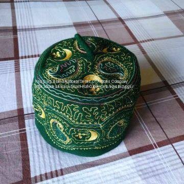 Africa Muslim Embroidered Wool Cap / Embroidered Wool Cap / Muslim Wool Cap / Wool Cap photo-3