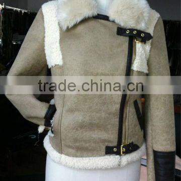 newest fake fur bond suede garments