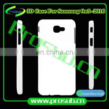 3d heat transfer blank smartphone case cover skin for Prosub-Samsung On5-2016 G5700