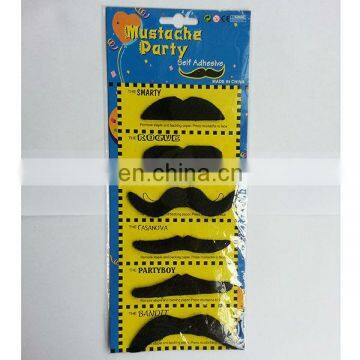 cheap party black fake moustache kit MMO-0223