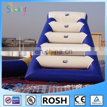 HOT Inflatable Water Island And Float Climbing Wall