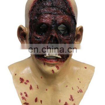 Horror Halloween Costume Zombie Face Off Burnt Mask