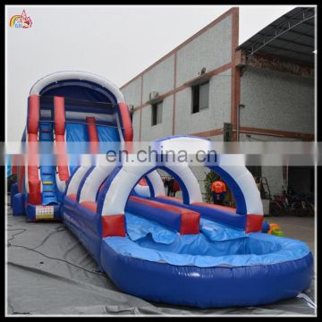 customized giant outdoor inflatable water slide for water park