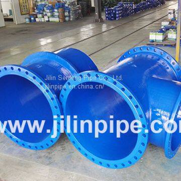 ductile iron pipe fittings, bends,tee,cross,taper