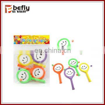 Plastic rattle-drum mini plastic promotional toys