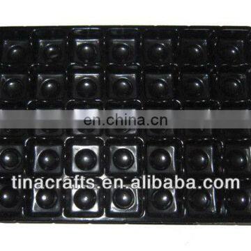 Plastic chocolate tray with 35cases