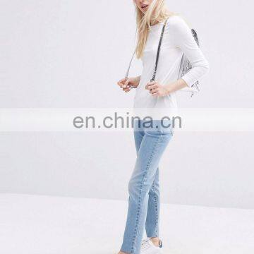 Comfortable Cotton Best Friends t Shirt Lady T-shirt 2015 Fashion Long Sleeve t Shirt Women photo-4