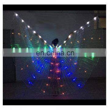 BestDance LED Costumes 360 Isis Wings Belly Dance Rechargeable Led Wings Fancy Light Up Show