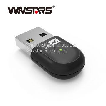 AC600 USB 2.0 Dual Band Mini Wireless WiFi Adapter CE FCC All Certified photo-3