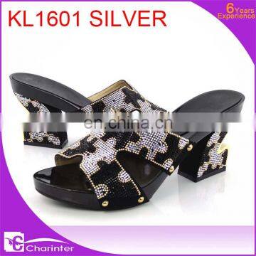 Wholesale Ladies Shoes Slipper Latest Slipper Shoes With Stones photo-5