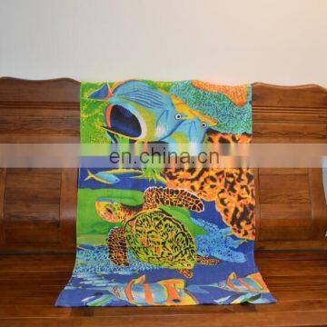 Custom Made Printed Free Sample Hawaii Beach Towel Wholesale Beach Towel Blanket