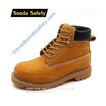 Goodyear welted safety boots