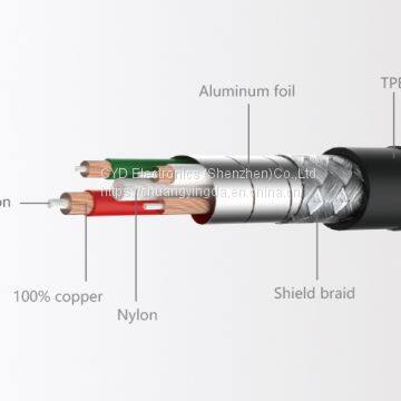MFi Factory Nylon Braided Lightning Cable for IPhone photo-3