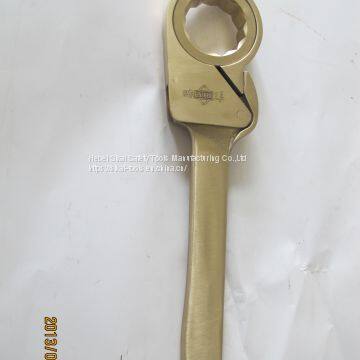 Anti Spark Hand Tools Beryllium Copper Aluminum Bronze Friction Ratchet Wrench Spanner photo-4