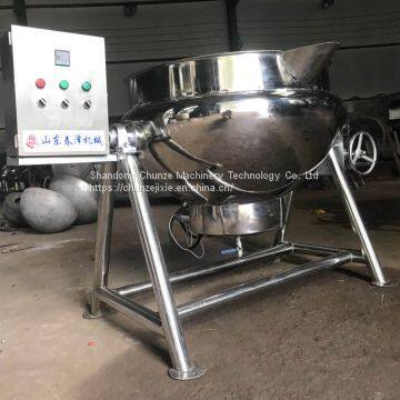 Gas high temperature sugar pan