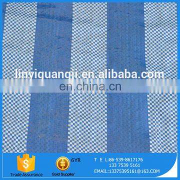 China Manufacturers Sun Resistant PE Stripe Tarpaulin