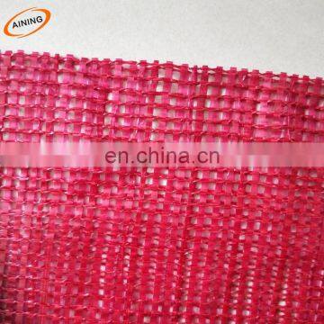 PE material 24by 33mesh onions bags china manufacture for firewood