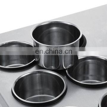 Stainless Steel Structure And Durable Flat Pan Fried Ice Cream Machine/ Commercial Use Ice Cream Rolls Machine photo-7