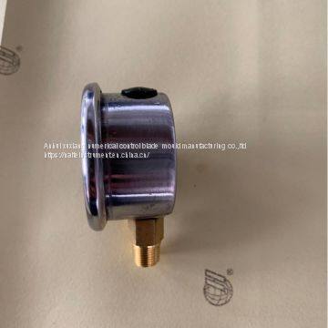 Factory Supply 63mm Hydaulic Oil Bottom Pressure Gauge 1.6Mpa photo-3
