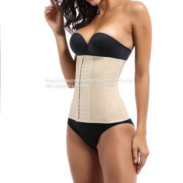 2019 High Quality Customized Logo Neoprene Waist Trainer Breathable Womens Body Corset Waist Shaper