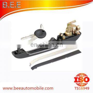 FOR VW front door handle ,outer/lockable with key/right 321837206C 191837206J