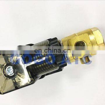GOGO Normally Open 2 Way Pilot Diaphragm Brass Solenoid Valve Water Flow Control 1/8" BSP 24V DC 2.5mm/3mm NBR 0-16bar/10bar photo-4