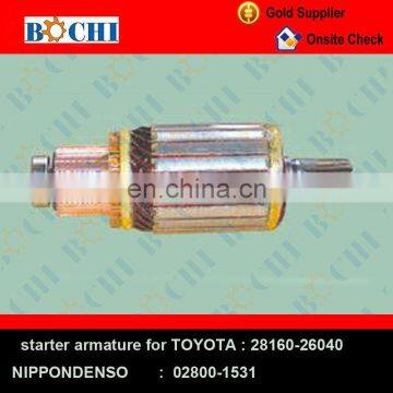 starter parts starter armature IM3050 28160-26040
