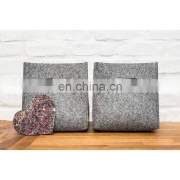 Custom Style Handmade Felt Baskets From China photo-3