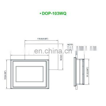 Professional Supplier New and Original Delta HMI DOP-103WQ 4.3 Inch HMI Replace DOP-B03E211 photo-3