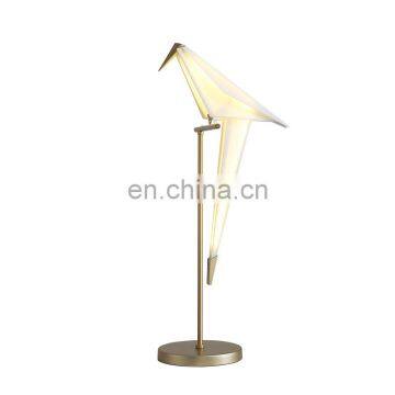 Guangdong Hotel Decoration Bird Shade Led Table Lights Bedside Lamp photo-2