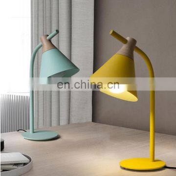 Мультицветная настольная лампа E27 для чтения у кровати для декора спальни photo-3