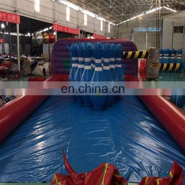 High Quality PVC Tarpaulin  Inflatable Bowling Lanes Used Bowling Alley Good Price For Sale