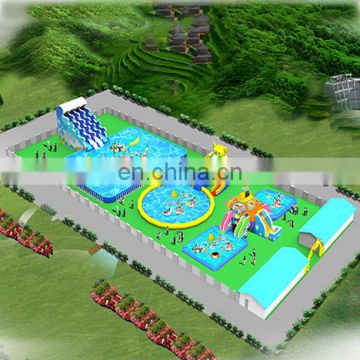 2019 High Quality Inflatable water swimming pool amusement park equipment for sale inflatable water park