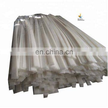 1 inch flat white UHMWPE strips wear strips for conveyer HDPE flat bar of manufacturer