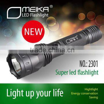 super bright led rechargeable flashlight , the most powerful led torch light