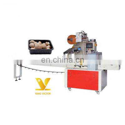 Wrapping packing machine for mushroom