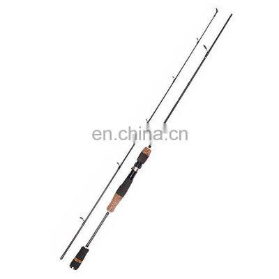 Wholesale High Quality 2 Segment 1.8 m Carbon Fiber Spinning Fishing Rod Fly Lure Rod