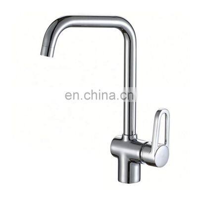 Newest Design Gold Water Tap Single Handle Sink Faucet For Hotel