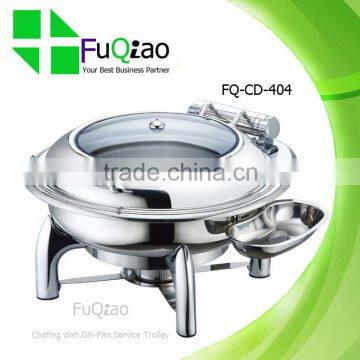 Luxury Hydraulic Stainless Steel Chafing Dish with Ceramic Pan                        
                                                Quality Choice