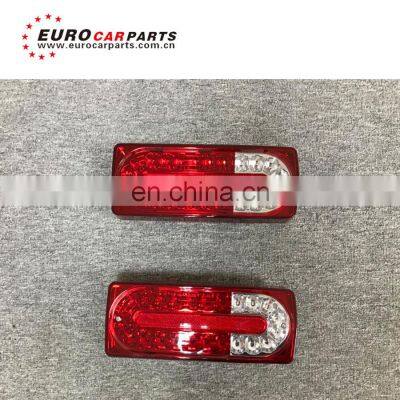 G Class W463 Led Taillights for G63 G65 G55 G500 G350 G400 Red Color Black Color Rear Warning Light
