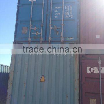 40'HC used cargo worthy shipping container with low price